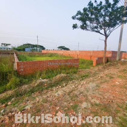 5 Katha South-Facing Plot for Sale  Block L, Bashundhara